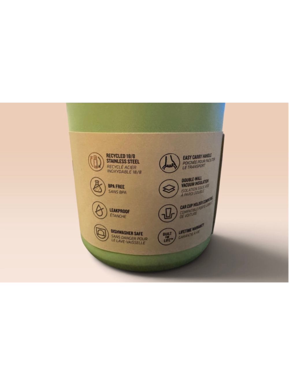 Stanley The IceFlow Fast Flow Tumbler Green Water Bottle 30 oz / 890 mL - Picture 5 of 7
